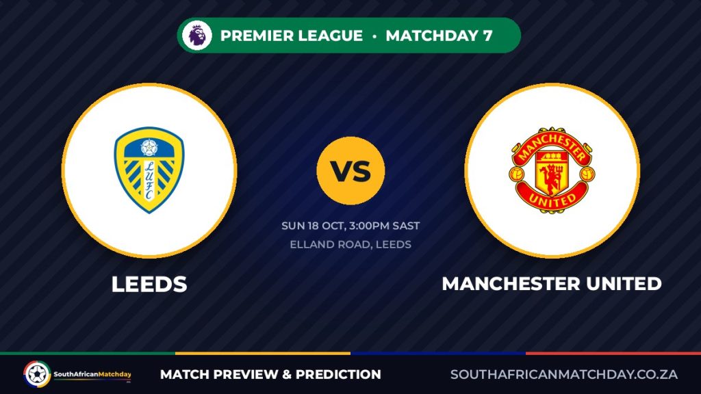 Leeds vs Manchester United preview banner
